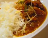 チキンとオクラの＊ちょい梅＊カレー作り方9写真