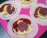 【小腹に？夜食に？★ピザ風餃子★】作り方1写真