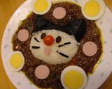 ☆のりまきねこちゃんのデコカレー☆作り方5写真