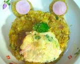 百獣の王ライオンちゃんドライデコカレー♪作り方10写真