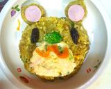 百獣の王ライオンちゃんドライデコカレー♪作り方12写真
