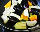 夏野菜と牛肉の白玉が堪らない♡すき煮風作り方9写真