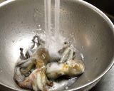 タコの辛子酢味噌♪(タコのさばき方)作り方2写真