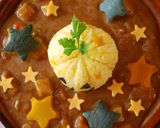 デコカレー＊ハロウィンパンプキン作り方4写真