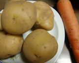 いぶりがっこ入りポテトサラダ作り方1写真