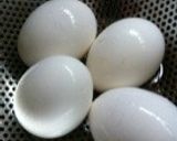 半熟卵の味玉( ´▽｀)めんつゆで簡単！作り方1写真