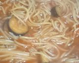 ナスとトマトの煮込みパスタ☆作り方5写真