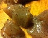 豚のスペアリブとこんにゃくのニンニク甘辛作り方1写真