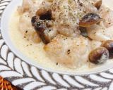 ✿鶏肉ときのこのクリーム煮✿作り方4写真