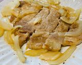 玉ねぎのコクうま♡豚ロース肉の照り焼き作り方5写真
