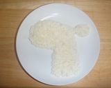 親子で楽しくキリンカレー♪(おすまし顔)作り方3写真