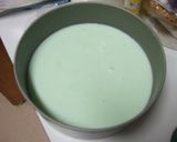 レモンとミントのチーズケーキ作り方5写真