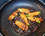 レンジで根菜巻き豆鼓煮作り方7写真