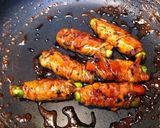 レンジで根菜巻き豆鼓煮作り方9写真