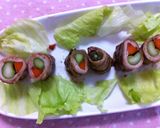 レンジで根菜巻き豆鼓煮作り方10写真