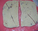 米粉入り♪もちもち黒糖ぶどうパン作り方4写真