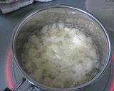 白桃とクリームチーズのクルクルパン♪作り方2写真