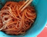 野菜ナムルと韓国万能調味料でビビン麺作り方7写真