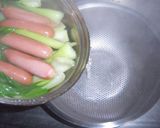 手軽にチンゲン菜のクリーム煮風作り方6写真