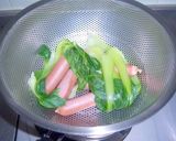 手軽にチンゲン菜のクリーム煮風作り方7写真