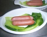 手軽にチンゲン菜のクリーム煮風作り方8写真