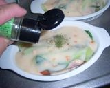 手軽にチンゲン菜のクリーム煮風作り方11写真