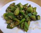 オクラのこがし醤油♪お通し・つき出し作り方5写真