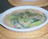 手軽にチンゲン菜のクリーム煮風作り方13写真