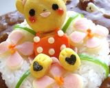クマ子ちゃんの夏休みデコカレー♪+*作り方12写真