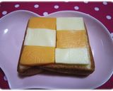 市松チーズトースト作り方2写真
