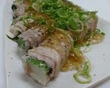 簡単!豚肉で大葉と山芋巻き!ジュレポン酢作り方11写真