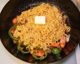 辛ラーメン・ナポリタン風作り方10写真