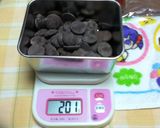 オレンジブランデー生チョコ♪らくパック作り方2写真