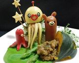 ムフフ☆な宇宙人デコカレー作り方23写真