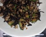 【ゴーヤ&ひじき】夏野菜ドライカレー作り方1写真
