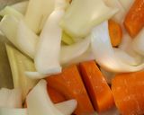 豚肩ロースと夏野菜のポットロースト♪作り方1写真