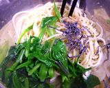 ツルムラサキとトマトの冷製パスタ作り方4写真