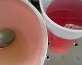 ぶどうのコンポートで＊ぶどうゼリー＊作り方1写真