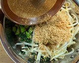 ほうれん草ともやしの胡麻和え😻作り方5写真