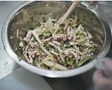 【夏にさっぱり！】セロリと鶏肉の梅肉和え作り方6写真