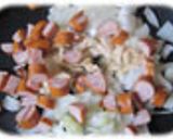 簡単♪チャーハン作り方1写真