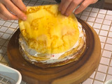 いちごのミルクレープ