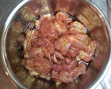 フライパンで☆照り焼きチキンもちピザ作り方1写真