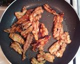 フライパンで☆照り焼きチキンもちピザ作り方4写真