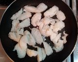 フライパンで☆照り焼きチキンもちピザ作り方6写真