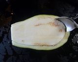 米茄子の味噌チーズ焼き~♪作り方2写真