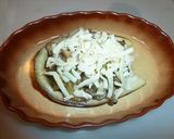 米茄子の味噌チーズ焼き~♪作り方13写真