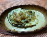 米茄子の味噌チーズ焼き~♪作り方15写真
