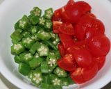 疲れが取れるオクラのあっさりにゅうめん作り方3写真