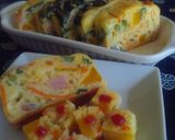 簡単♪豆乳とたっぷり野菜のケークサレ♪作り方6写真